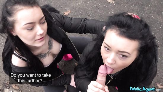 Близняшки не против насосать на прибавку к стипендии