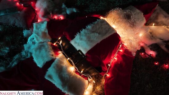 Санта оказался без подарков, но с крутым членом