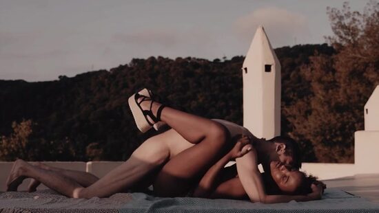 Закат с винишком и девочкой на хую