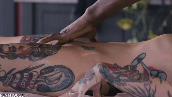 Сильные руки и идеальный член