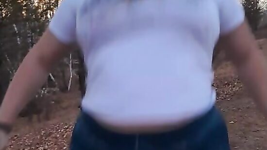 Big Ass Girl Jogging