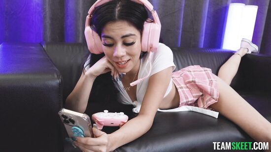 Реакция от порно звезды