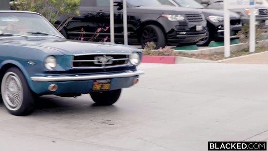 Богатая девчонка нашла приключения на свою задницу в виде чёрного члена