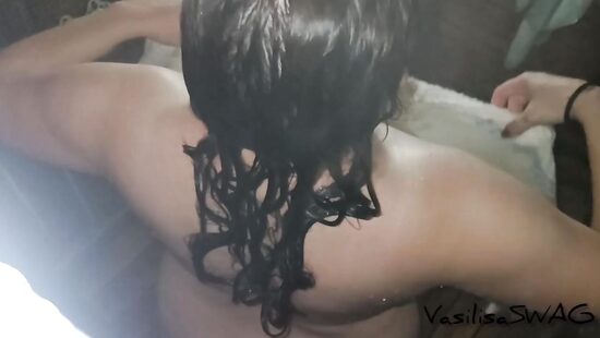 Hidden camera in the shower