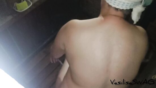 Hidden camera in the shower