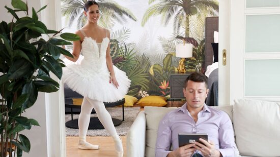 Днём - балерина, а вечером...