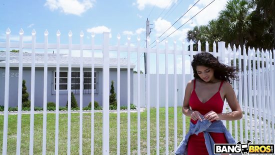 Показал красивой латинке сотку баксов и развёл на секс в машине