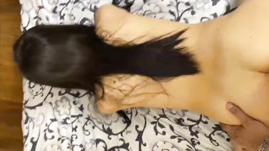 Казашка с работы. Долго ломалась