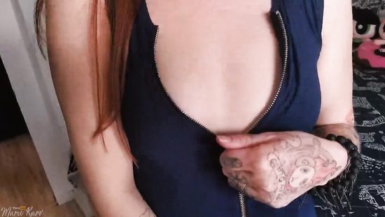 Домашний глубокий минет и секс во все дыры с рыженькой подружкой