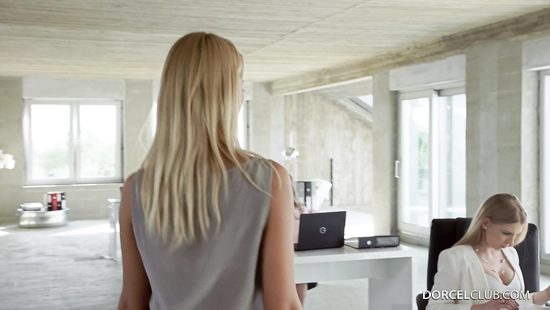 В обеденный перерыв секретарша загнулась раком и дала боссу на улице