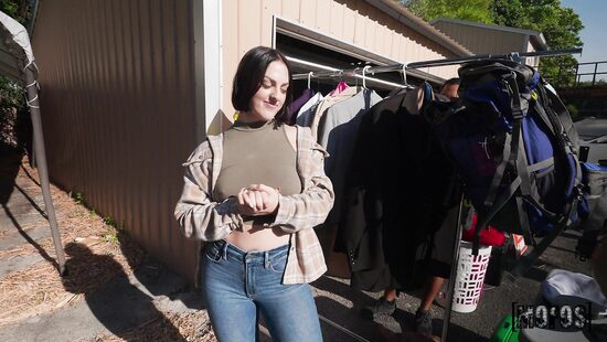 На блошином рынке